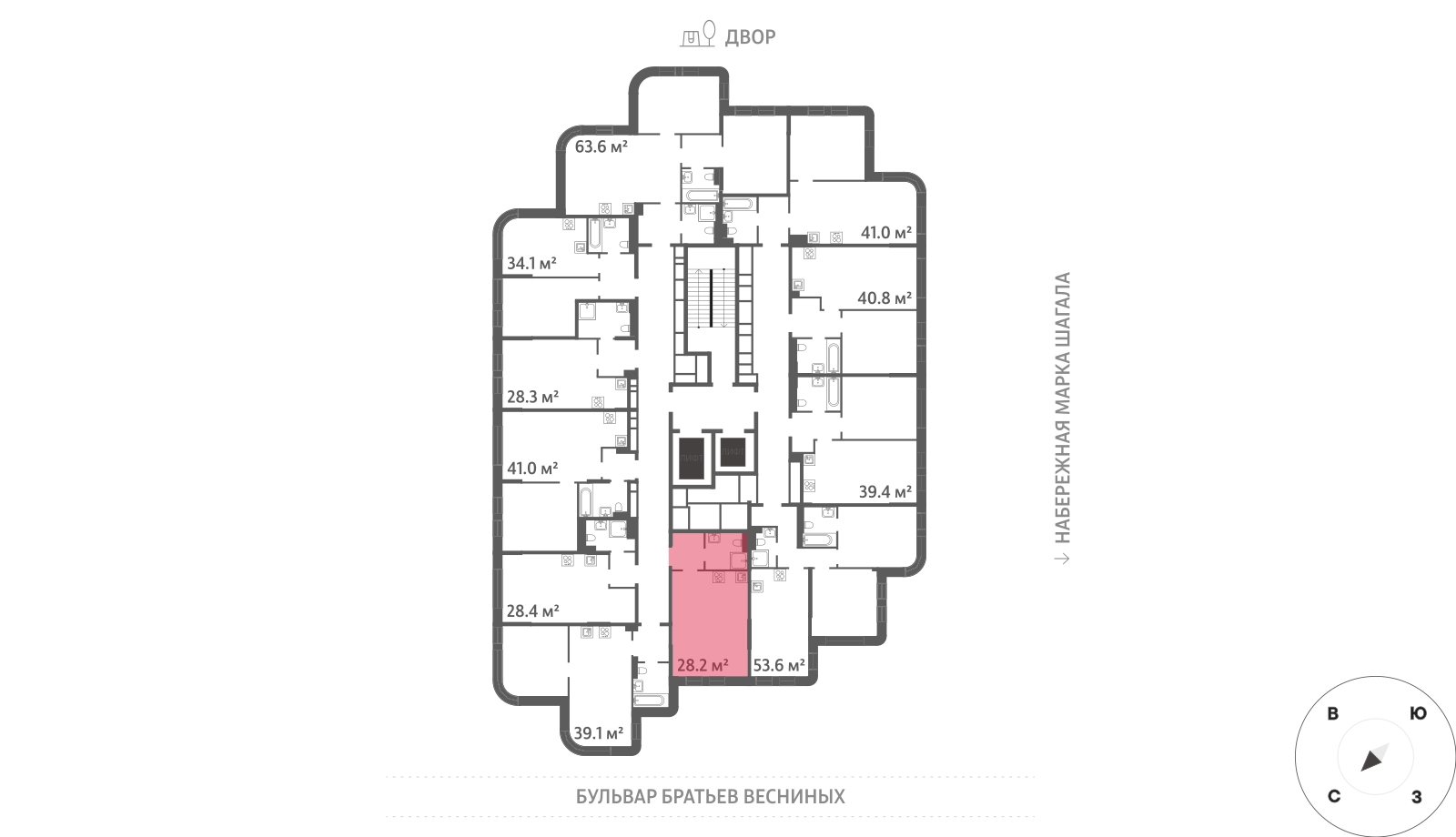 Квартира-студия в ЖК Зиларт