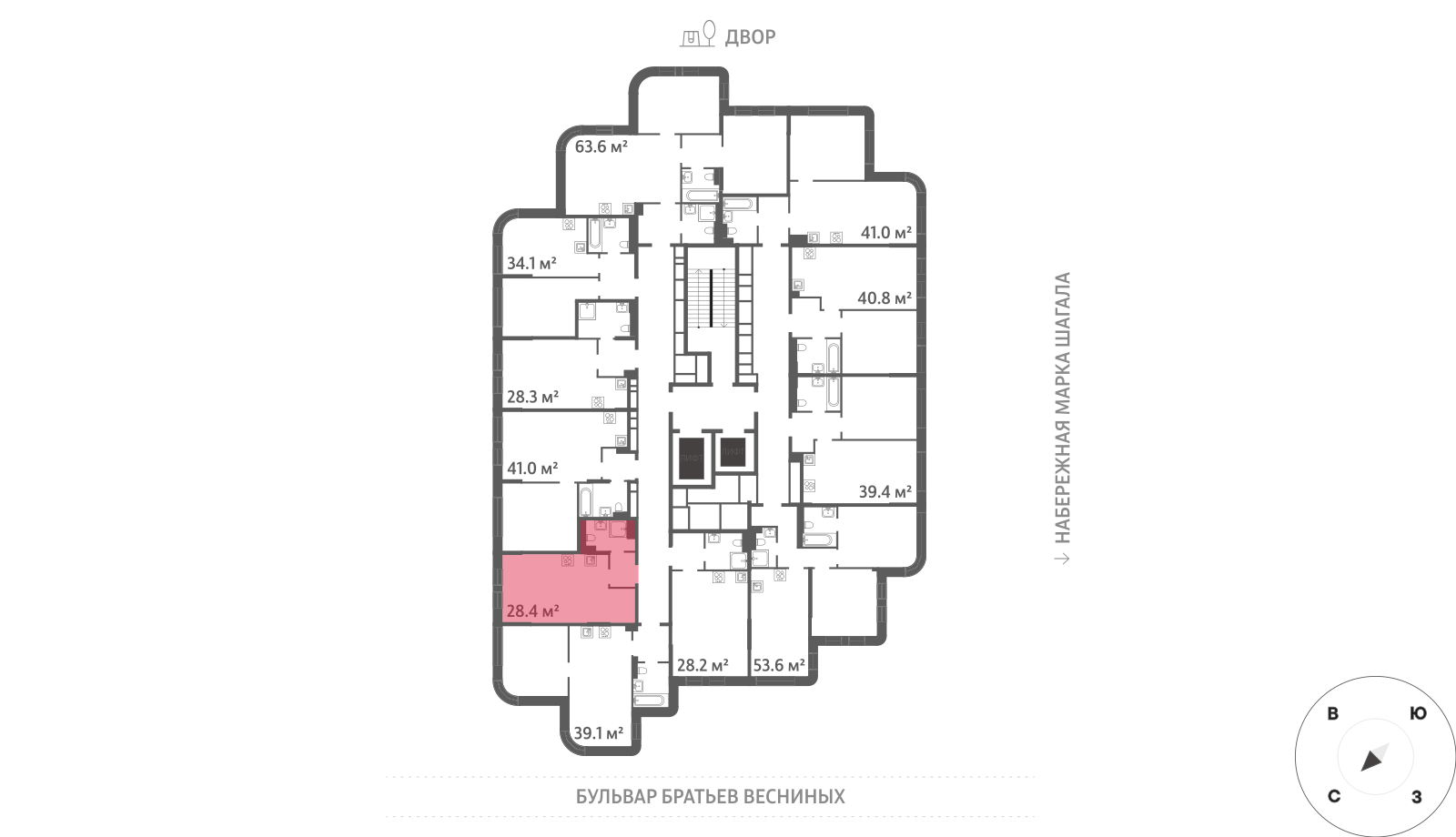 Квартира-студия в ЖК Зиларт